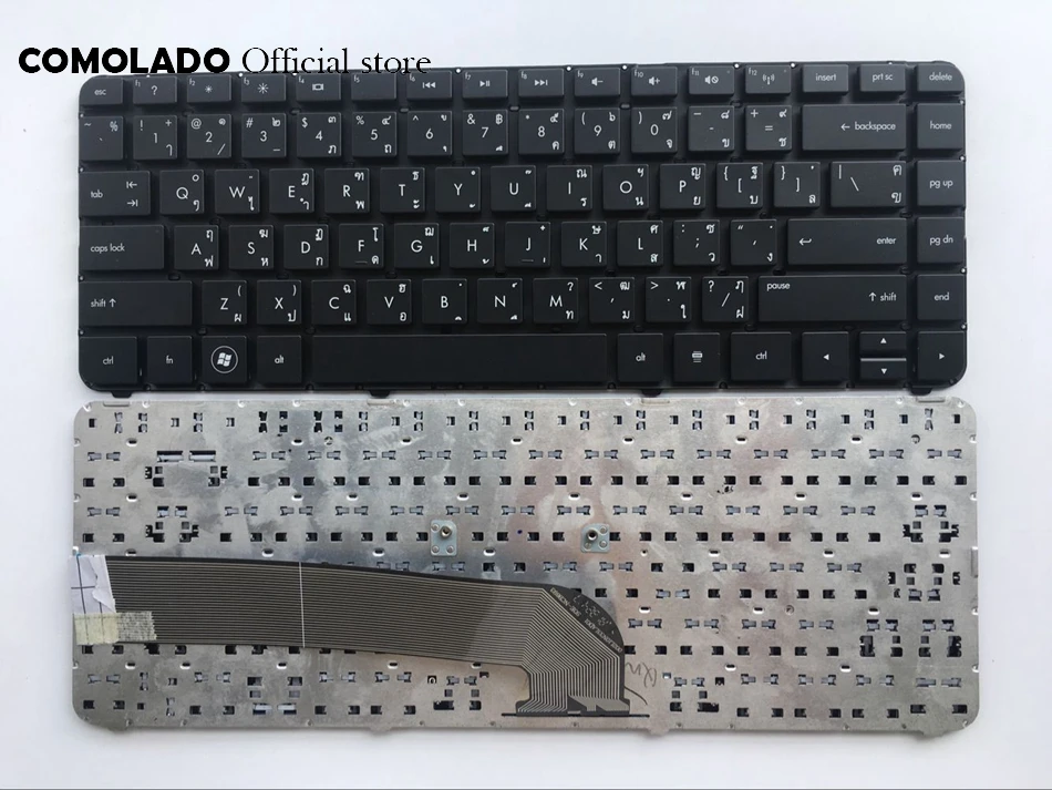 TI Thailand keyboard For HP DV4-3000 3125 4000 3126 3010TX 3114TX 3115TX Black without frame keyboard TI Layout