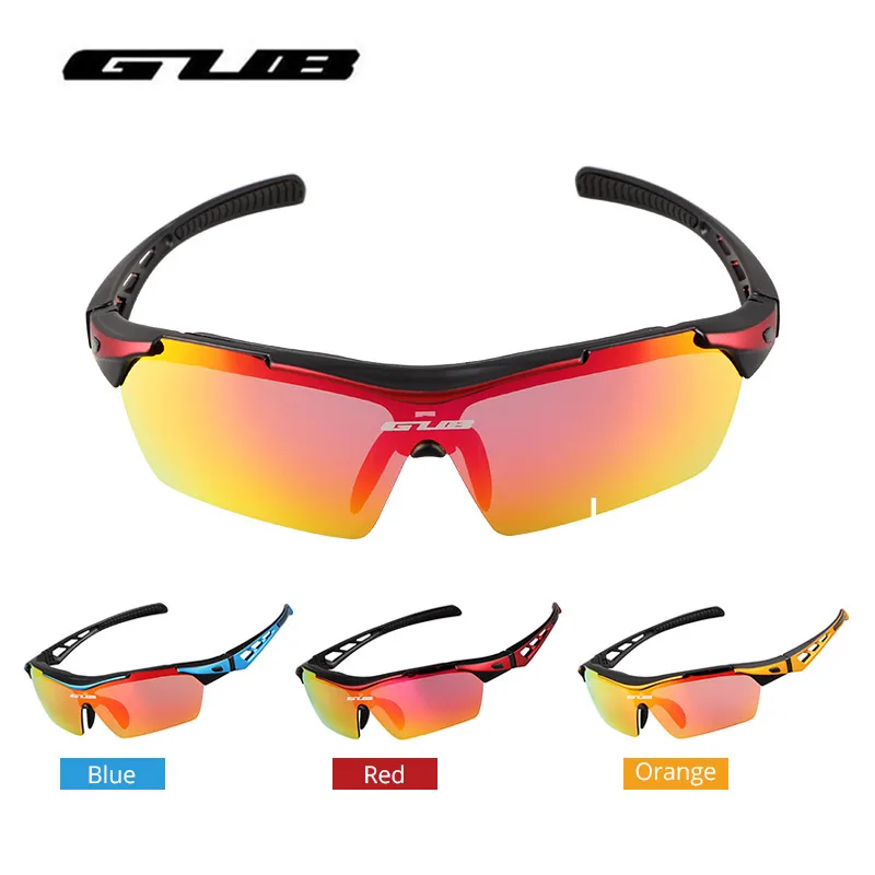 

GUB 3 Lens Polarized Cycling Glasses Men Women Outdoor MTB Road Bike Sunglasses Fishing Running Bicycle Riding Eyewear 3 Colors