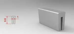 Резиновая u-полоска для толщиной 0,6-1 мм Стеклянная Металлическая стальная деревянная панель с острым краем - Цвет: black