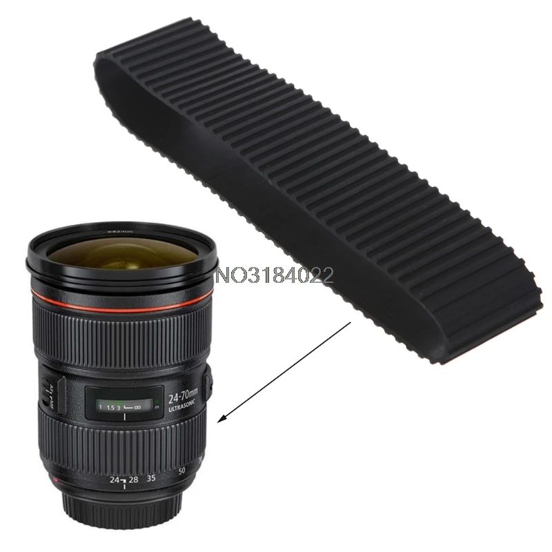 Объектив камеры Zoom Grip резиновое кольцо Запасная часть для Canon 24-70 мм f/2.8L