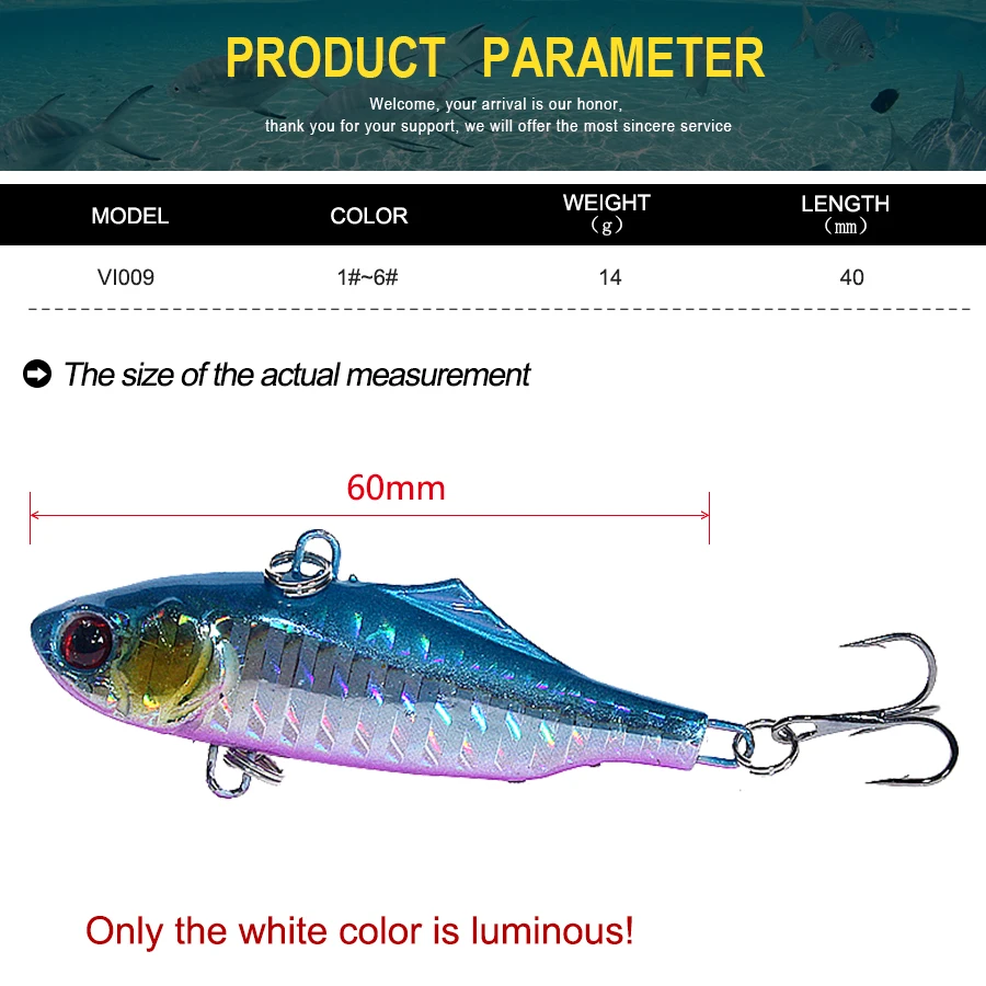 Isca de Peixe de Pesca de Metal Pesca de Água Lote cm 3d Olhos Lifelike Duro Luminosa Isca Mar Rio Lago Salgada Pesca 6 Pçs - 14g 11 Esporte e Lazer