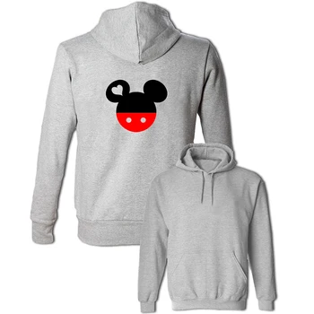 

Big Brother Funny Big Sister Funny Cute Cartoon Mouse Head Womens Graphic Hoodie Sweatshirt Strings Hooded Pullover