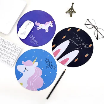 

1 Pcs Cartoon Animal Rabbit Mouse Pad Coaster Birthday Party Decorations Kids Baby Stationery Holders Animal Mouse Pads