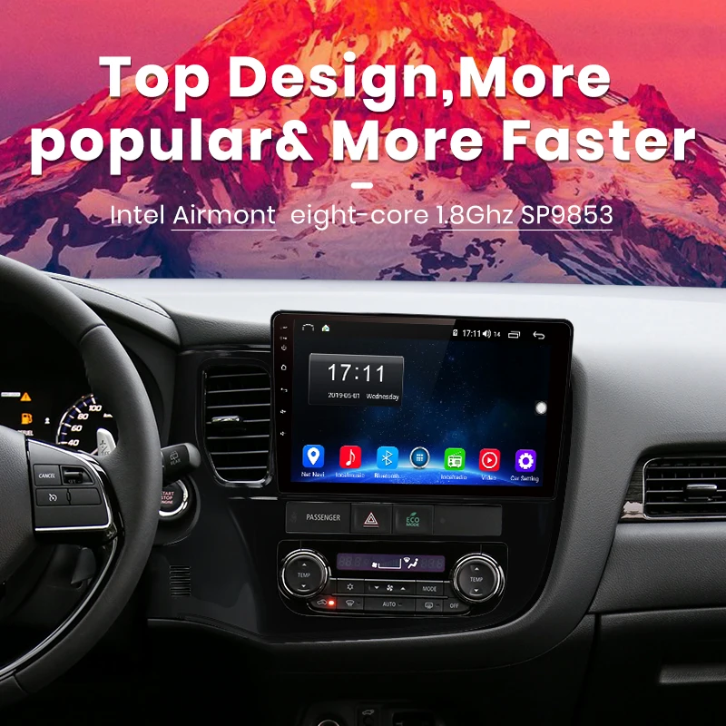 Junsun 4G + 64G CarPlay DSP Android 8 1 автомобильный Радио Мультимедиа Стерео Аудио плеер gps 2 Din