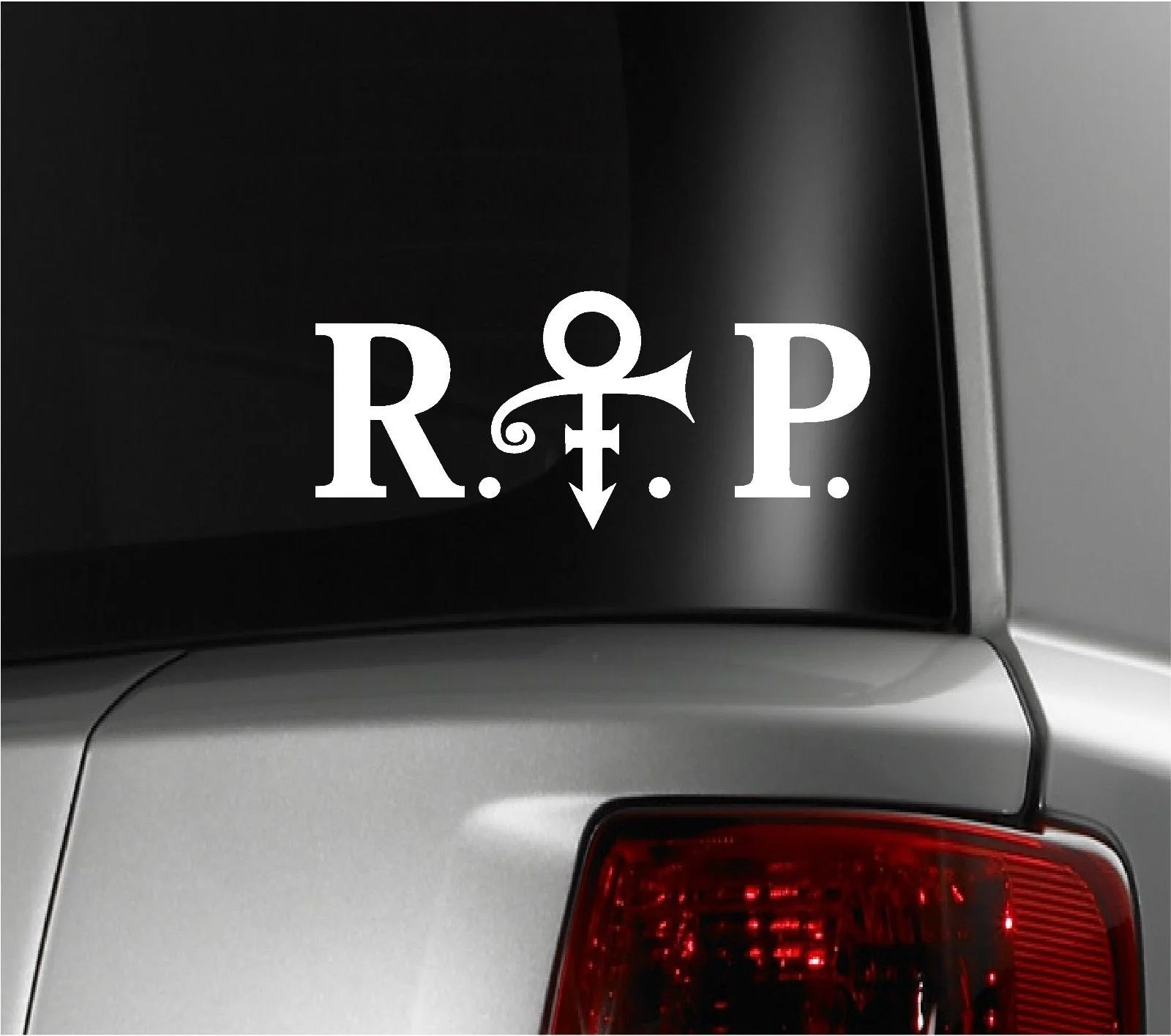 

For RIP Prince Rogers Nelson Love Symbol Vinyl Decal, 100% Satisfaction Guarantee Car Styling
