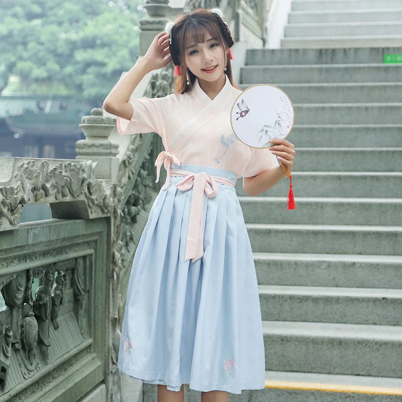 

2019 chinese traditional dynasty ancient costume women hanfu dress chinese fairy dresses dance costume hanfu clothing