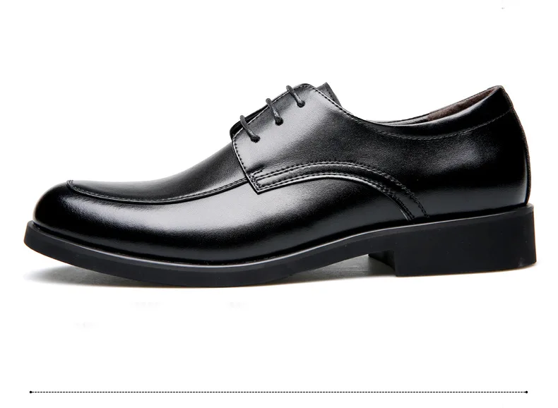 NPEZKGC/брендовые Классические Черные Мужские модельные туфли; модная мужская обувь; мужские оксфорды на шнуровке