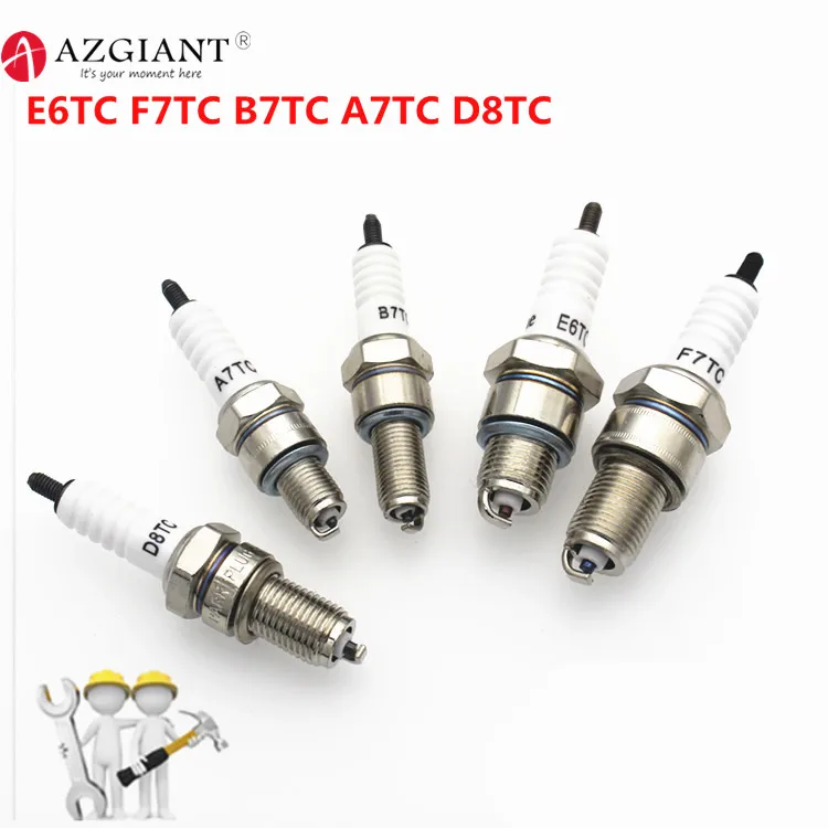 

Motorcycle spark plug 100/125 A7TC D8TC E6TC F7TC B7TC A7RTC CR7HSA D8TRC D8TJC D8EA D8T