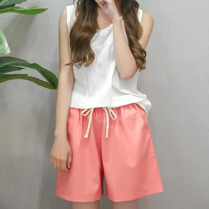 Шорты женские хлопковые с завышенной талией лето 2016|shorts hot|cotton shorts womenwomen high waist |