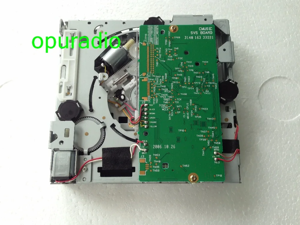 Сименс VDO RD4 одиночный CD механизм SVS03 RD45 загрузчик OPT-726 лазер для Peugeot