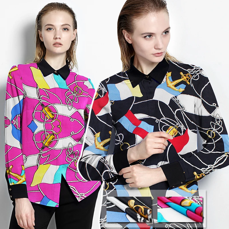 114cm wide 12momme100 silk double crepe clothing fabric