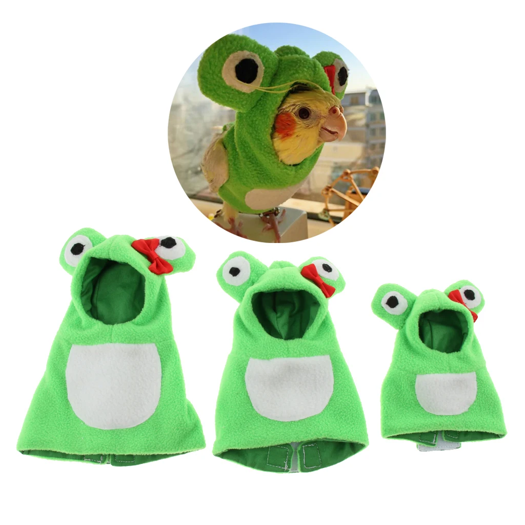 Fashion Bird Hoodies Parrot Bird Cockatiel Cockatoo Parakeet Clothes