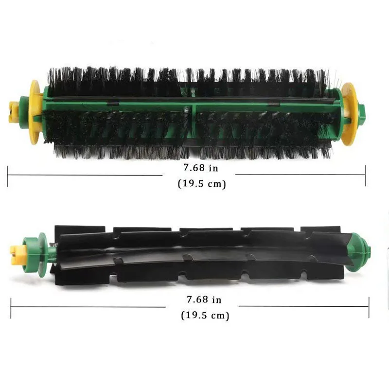Для iRobot Roomba 500 510 530 560 570 590 серии запасные части щетина и гибкая щетка-поилка HEPA фильтр и боковая щетка, Очищающий Инструмент