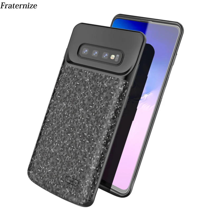 Тонкий Силиконовый противоударный чехол для зарядного устройства Samsung Galaxy S10