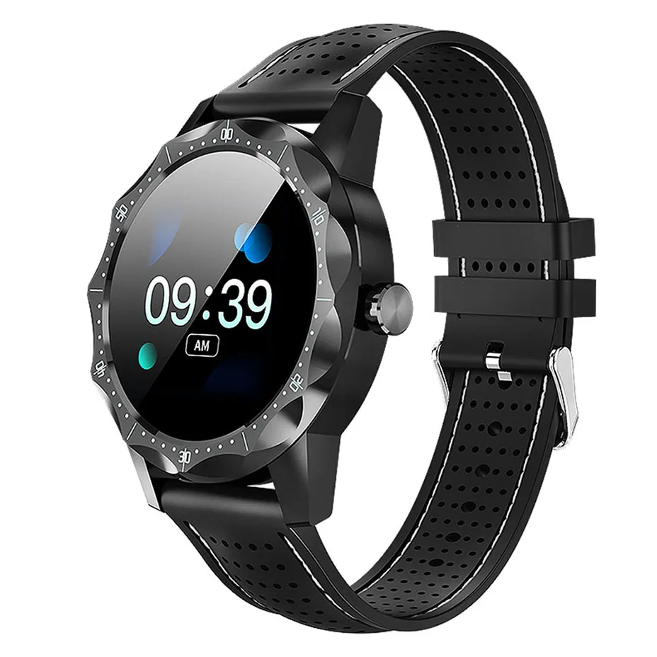 Умные часы COLMI SKY 1, IP68, водонепроницаемые, пульсометр, фитнес-трекер, Bluetooth, мужские Смарт-часы для iphone, Android, телефона - Цвет: Smart watch BLACK