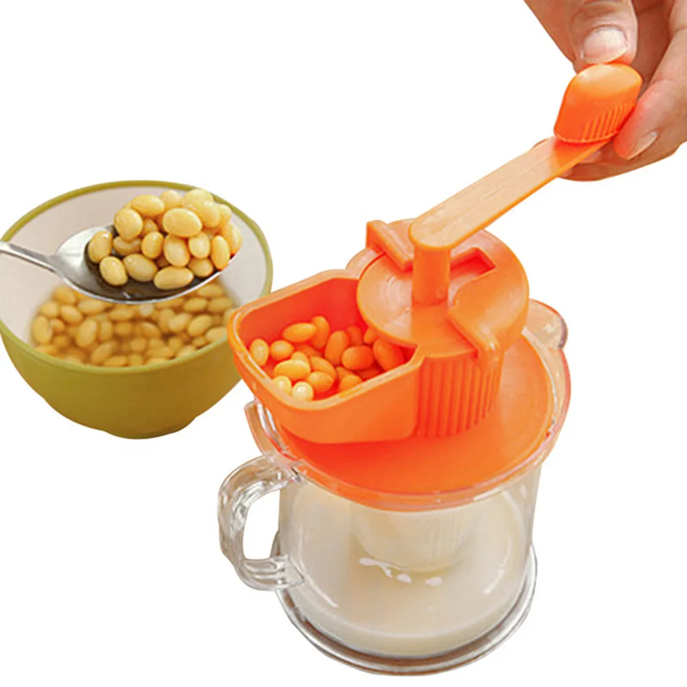 

Top Quality Manual soy milk hand carrot soybean vegetables juicer milk fruit juicer machine food grade plastic