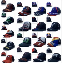 1 шт., Мстители, Халк, Бэтмен, Человек-паук, Железный человек, милая модная Солнцезащитная шляпа для мальчиков, повседневная детская бейсбольная кепка вечерние подарки