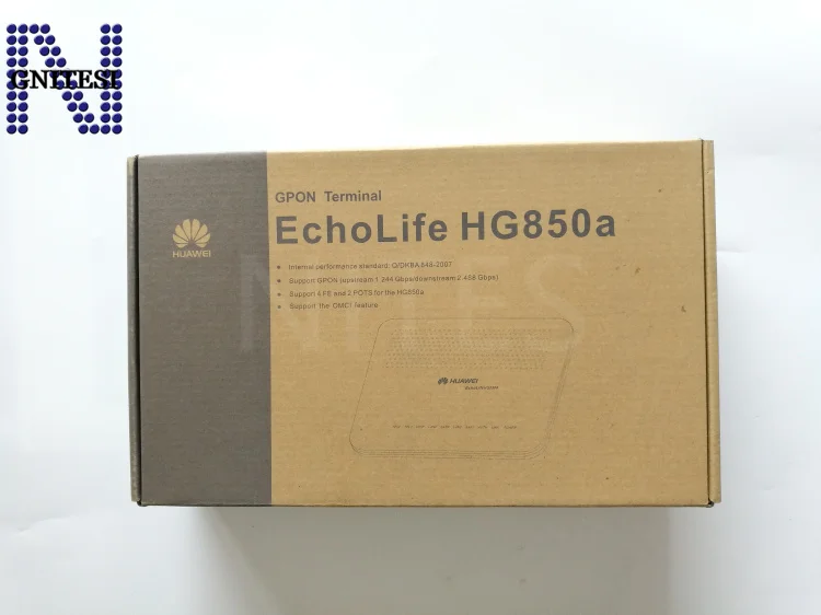 Huawei FTTH GPON ONU HG850A модем 4 порта LAN 2 голосовых портов с английской прошивкой|gpon onu|onu