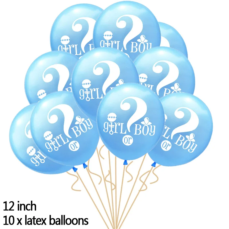 B02-blue balloon Набор посуды для мальчика или девочки, скатерть, тарелки, салфетки для стаканчиков, баннер, воздушный шар, детский душ, вечерние украшения, принадлежности - Цвет: B02-blue balloon