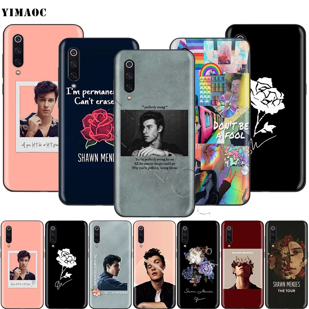 

YIMAOC Shawn Mendes The Tour Case for Xiaomi Redmi mi Note MAX 3 6a 7 6 8 9 go se mi6 mi8 a1 a2 Lite for pocophone f1