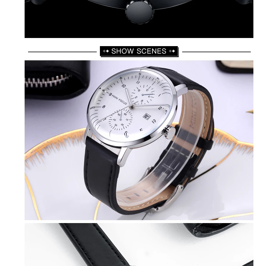 Мини фокус мужские s часы лучший бренд класса люкс кварцевые часы мужские Календарь бизнес кожа relogio masculino водонепроницаемый reloj