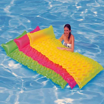 

INTEX portable wave floating row adult floating board water bed inflatable beach pad 58807
