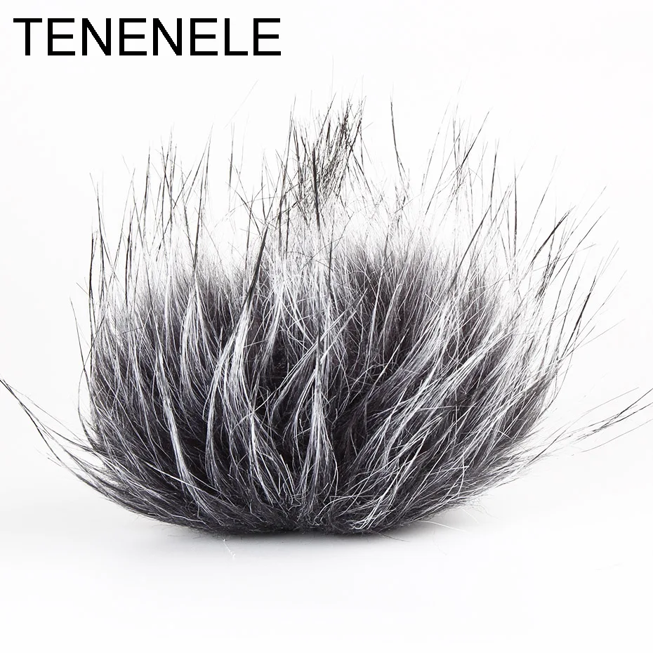 TENENELE для Tascam DR 22WL микрофон муфта лобовое стекло чехол улицы плюшевый мех пушистая