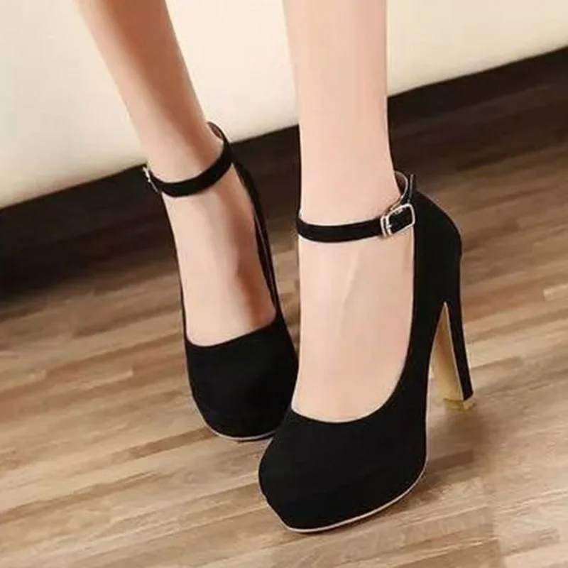 Lady Gladiateur Bride Sexy 2 De 3 Pour Robe automne Talons Femmes La 1 Mariage Bout Rond Printemps Office Chaussures Cheville À Hauts Pompes Oq7wp16