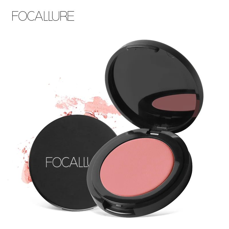FOCALLURE Новый Сказочный подлинный 11 цветов румяна соевое молоко матовый жемчуг
