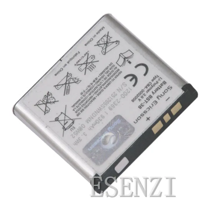 Sony Batteria originale BST-38 per C510 C902 C905 JALOU K770I K850I R300 R306 Sony Batteria originale BST-38 per C510 C902 C905 JALOU K770I K850I R300 R306