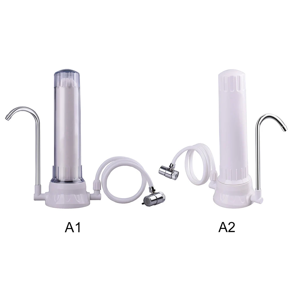 

ABS Desktop Water Purifier Tap Water Filter Household Faucet Filter Home Water Filters System With Faucet Valve Water Pipe