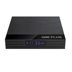 MRSVI Q96 Plus Rk3228 разрешение Hd Мини ТВ коробка Ram 4G Rom 32G BT4.0 светодиодный дисплей время для Android 8,1 Smart Tv Box