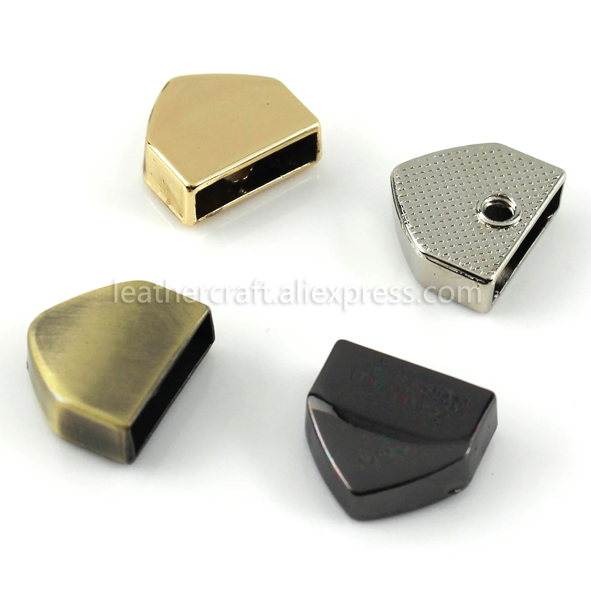 

10pcs Metal Zipper Stopper Zipper Tail Clip Stop Tail Plug Head with Screw DIY bag Leather Hardware Leather Craft 13mm(1/2")