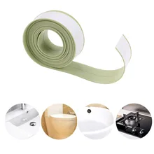 Roll 2 6M Kitchen Bathroom Anti mildew Wall Sealing Tape Waterproof Household Adhesive Shower Toilet Tile