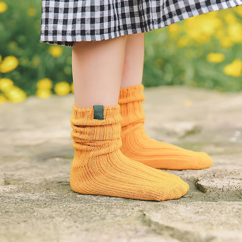 Высококачественные плотные тканые детские носки мягкие дышащие хлопковые носки для малышей универсальные носки для мальчиков и девочек подходит для детей от 1 до 10 лет