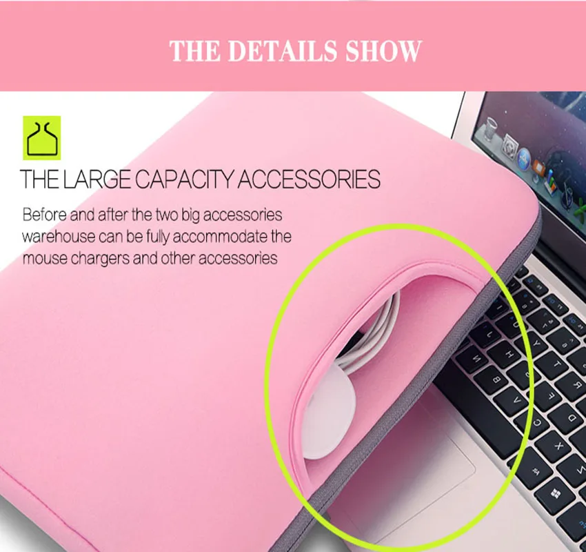 Laptop Bag Case for Macbook Air 13 11 Pro 13 15 Case Laptop Sleeve 15.6 Computer Notebook Bag Nylon Shoulder Bag For Laptop Laptop Bag Case for Macbook Air 13 11 Pro 13 15 Case Laptop Sleeve 15.6 Computer Notebook Bag Nylon Shoulder Bag For Laptop
