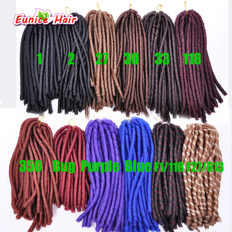 

30 Roots Crochet Dreadlock Extensions 14 Inch Faux Locs Crochet Hair 12 Colors Dread Locs Crochet Braiding Hair Crochet Braids