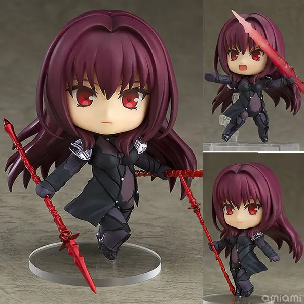 Аниме Nendoroid 743 Fate/Grand Order Lancer Scathach милые фигурки ПВХ кукла ПВХ Коллекция Модель игрушки подарки