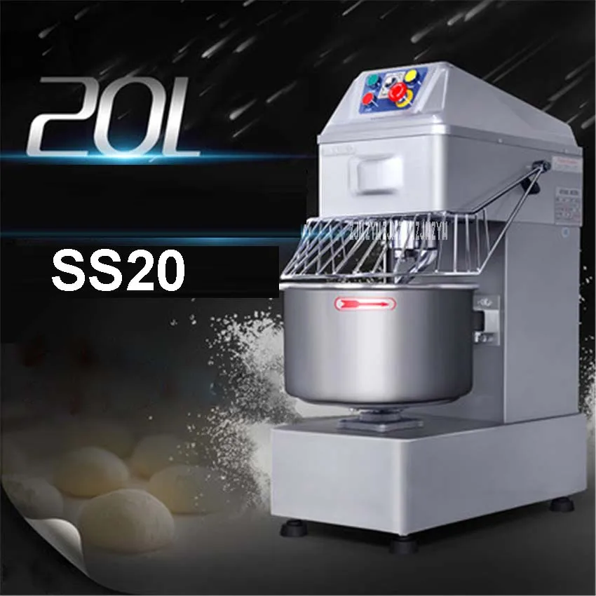 SS20 Stainless steel table type 20L small industrial blender pasta