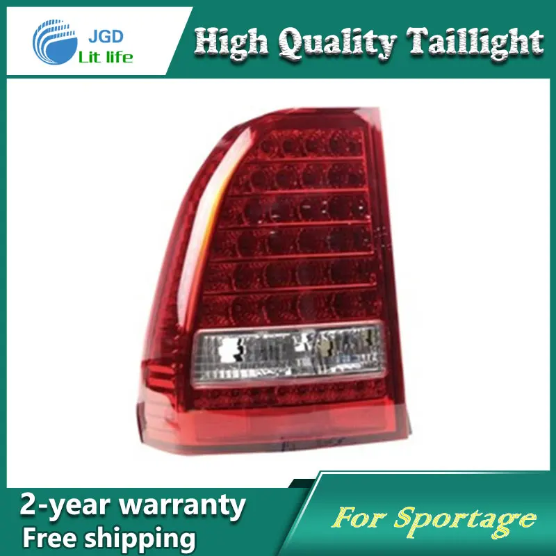 Car Styling Tail Lamp for Kia Sportage 2007-2009 Tail Lights LED Tail Light Rear Lamp LED DRL+Brake+Park+Signal Stop Lamp