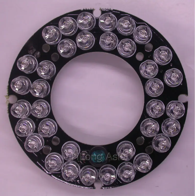 

Infrared 36 x 5 IR LED board for CCTV cameras night vision (diameter 60mm) for CS LENs