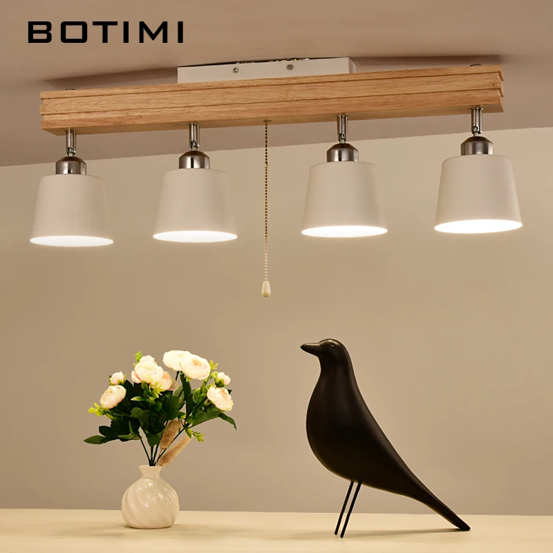 Us 48 95 45 Off Botimi Adjustable Ceiling Lights Corridor Lamp Metal Led Ceiling Mount Bulbs Light E27 Coffee Bar Lamps Home Lighting Fixtures In