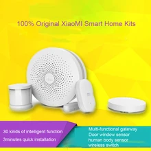 100%Original New XiaoMi Multifunction Gate Way Wireless Remote Safe Door/Window Sensor Xiao mi Smart Home Kit Intelligent Suite