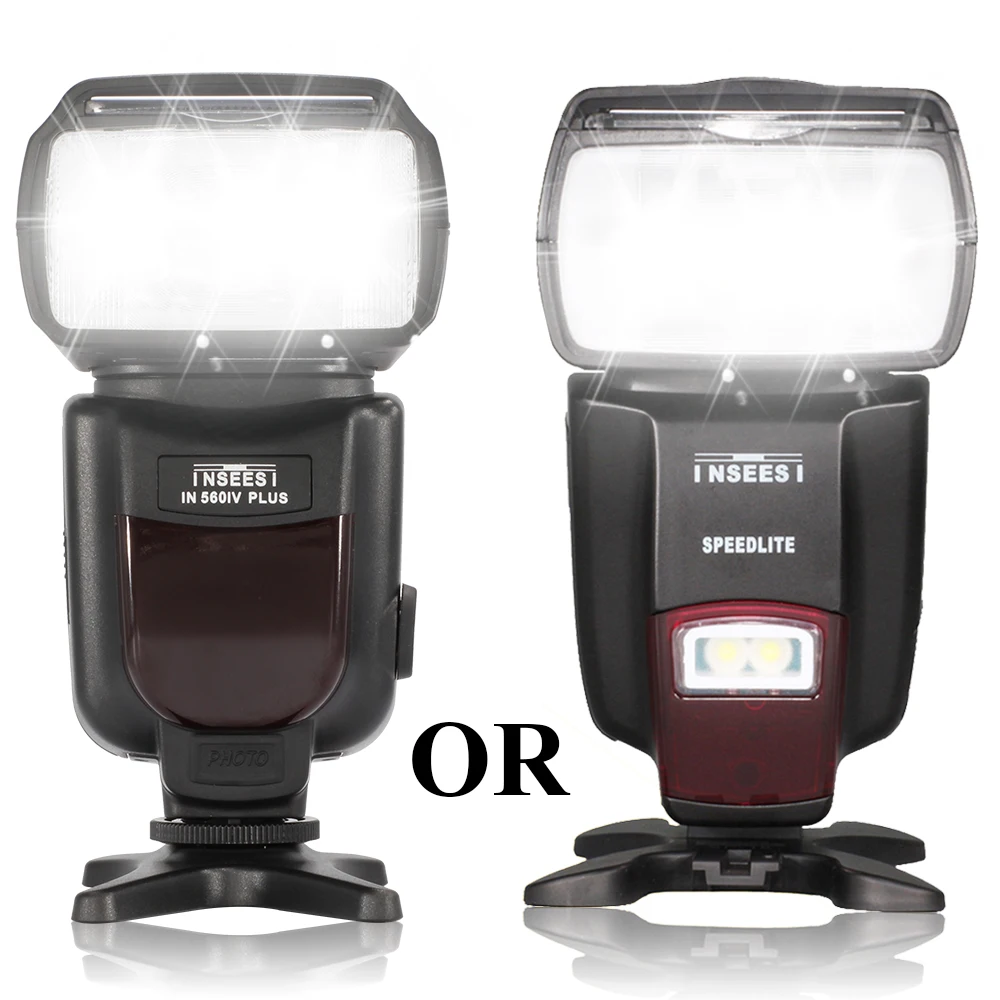 

INSEESI IN-560IV OR IN560IV PLUS Wireless Light Universal Flash Speedlite For Canon Nikon Pentax VS JY-680A YN-560III YN-560IV