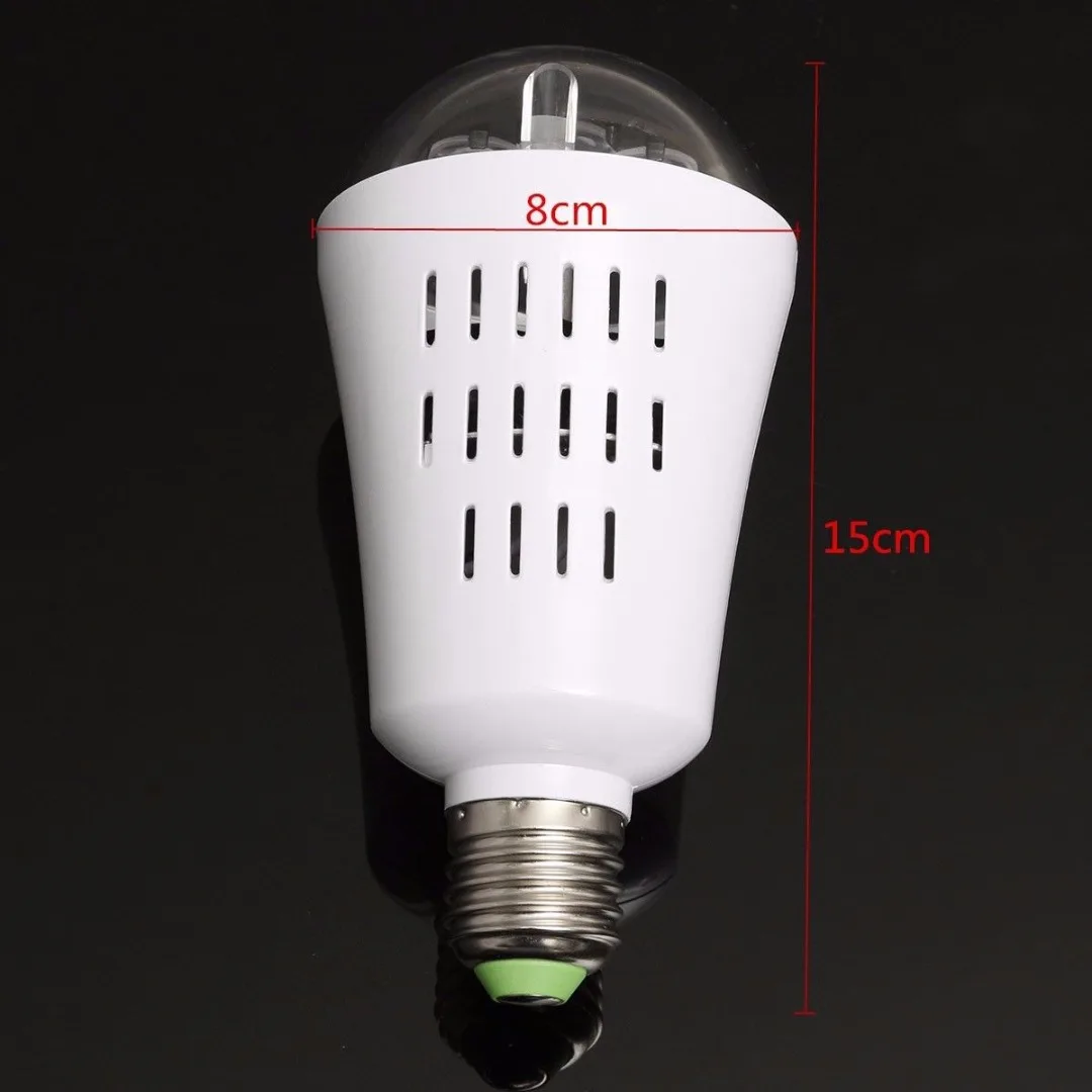 2019 Newest 4W 4 LED Moving Four Kinds Snowflake Xmas Landscape Laser Projector Lamp Bulb