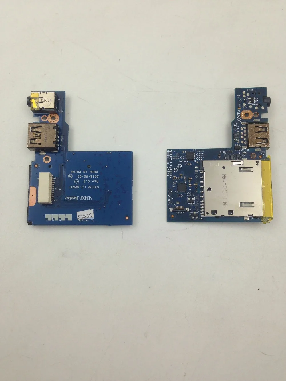 Оригинальный l e n o v S440 S430 Плата USB звуковая карта доска кард-ридер LS-8261P |