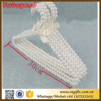 

10PCS/LOT 30CM Children Plastic Pearl Hanger Baby Hangers Pets Kids Plastic Cloth Hanger Child Clothes Rack Baby Shower