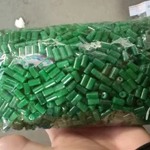 DIY ювелирные изделия зеленый нефрит Cylindri Бирма части настоящие ручные товары каждый год больше, чем производители продают нефритовый кулон