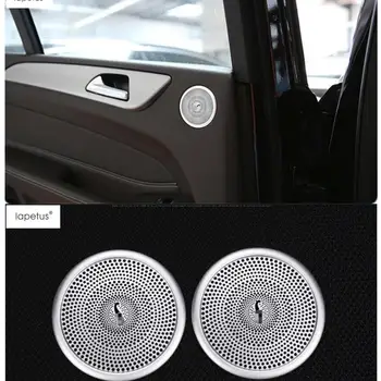 

Lapetus Accessories For Mercedes Benz GLE W166 Coupe C292 2016 2017 2018 Rear Door Stereo Speaker Audio Sound Molding Cover Kit