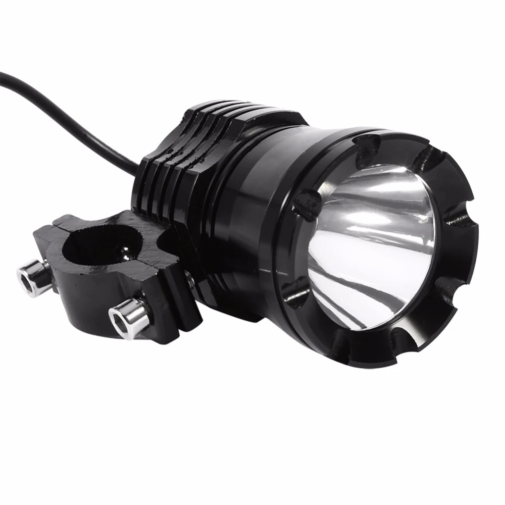 

2pcs/lot 30W 3 Stall Light LED Waterproof Headlight Spot Light for Motorcycle Car Boat Off Road Headlight 12-80V Universal